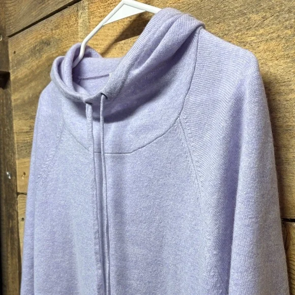 Garnet Hill Cashmere Hoodie - Picture 3 of 7